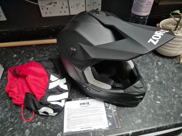 Zorax motocross helmet - adult medium