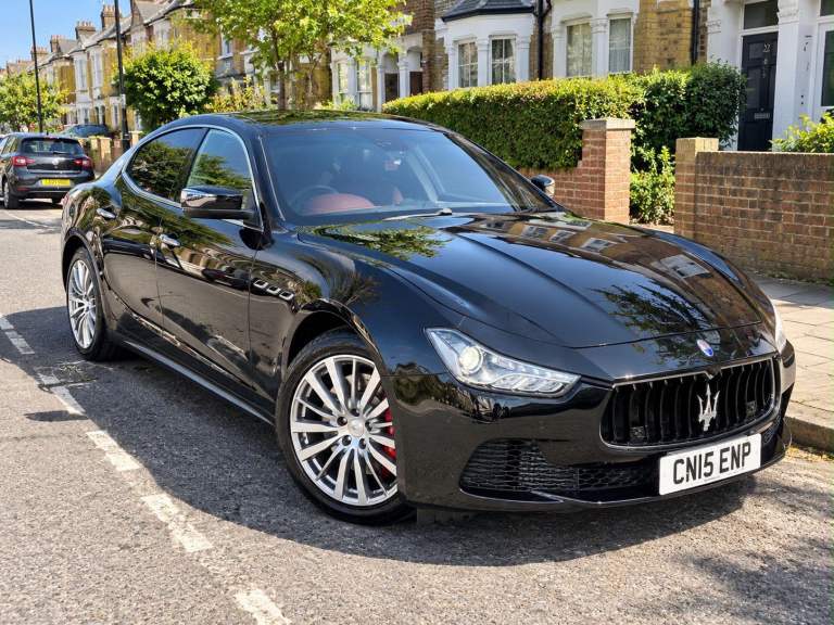 2015 15, MASERATI GHIBLI 3.0 V6 S ZF SALOON, 38K, SH, MOT, FERRARI ENGINE, ULEZ FREE