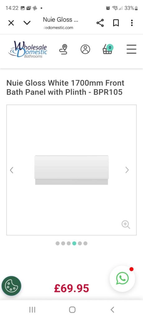 Bath panel 