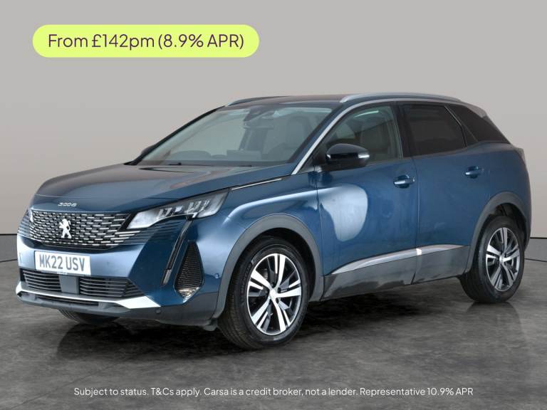2022 Peugeot 3008 1.5 BlueHDi Allure Premium SUV 5dr Diesel EAT Euro 6 (s/s) (130 ps) - LANE  Suv...