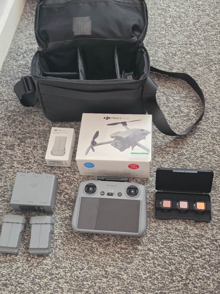 DJI Mini 3 Pro Drone Fly More Kit with RC Controller and Filters