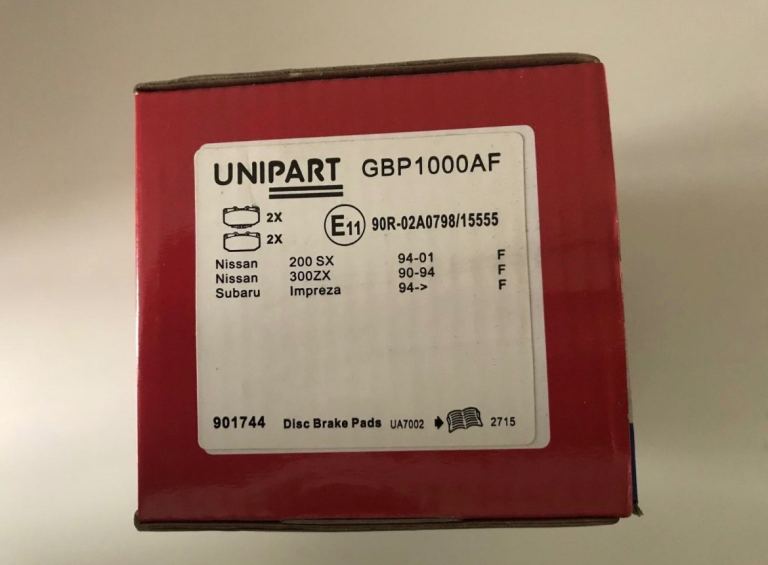 Nissan 200SX/Nissan 300ZX Brake Pads
