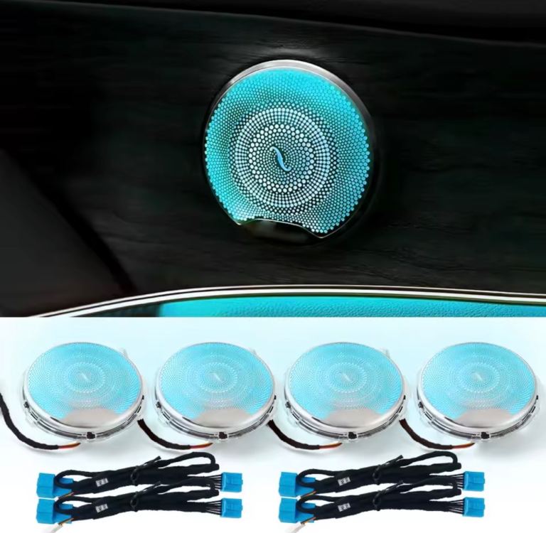 Mercedes bermester ambient lighting 64 colour speakers