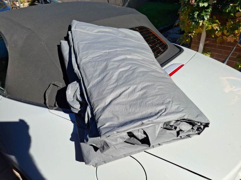 Fleece lined car cover - large