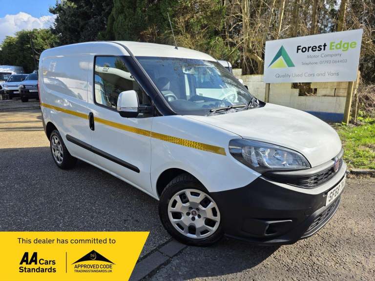 2018 Fiat Doblo 1.6 MultiJetII SX L1 H1 Euro 6 5dr PANEL VAN Diesel Manual