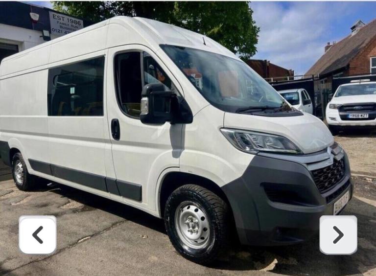CITROEN RELAY COMBI CREW 2.3 CDTi 3500 LWB EX MINISTRY OF DEFENCE 2017