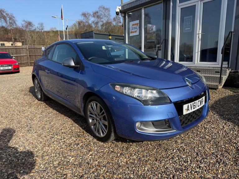 2011 Renault Megane 1.4 TCe GT Line TomTom Euro 5 3dr COUPE Petrol Manual