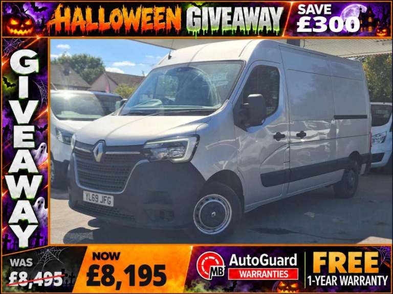 2020 Renault Master 2.3 dCi 35 Business Panel Van 4dr Diesel Manual FWD MWB Medium Roof Euro 6  P...