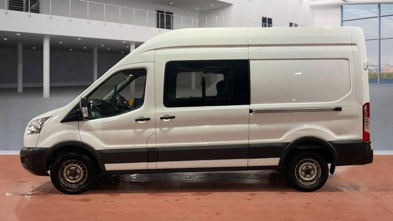 2016 16 FORD TRANSIT 2.2 TDCI 350 7 SEAT CREW VAN NO VAT L3 H2 EURO 5 (125 PS) D