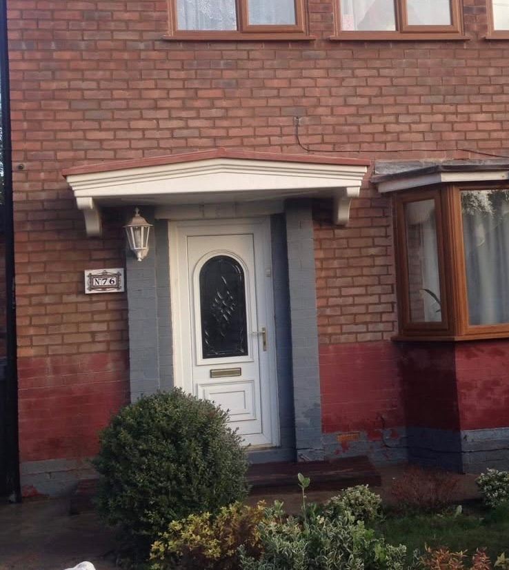 Front door canopy 