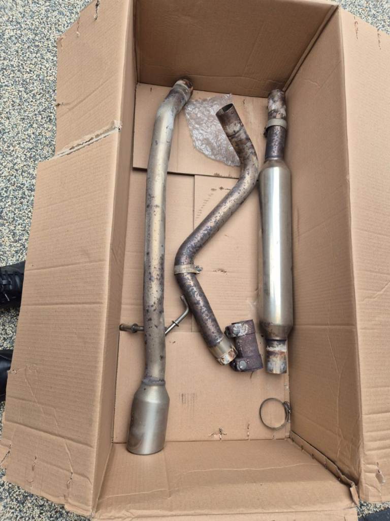 VW UP! GTI/TSI non resinated exhaust