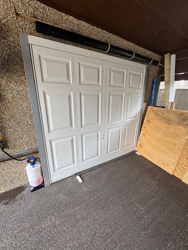 Brand new garage door
