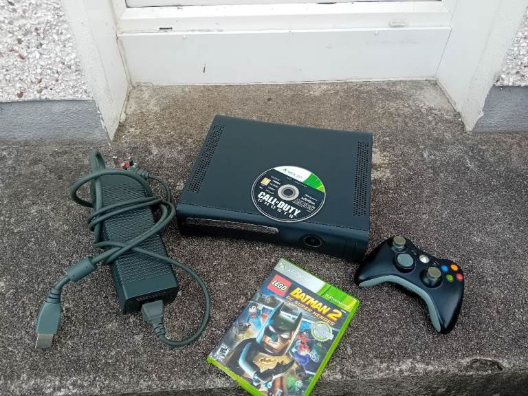 Xbox 360 Console with Controller and Games