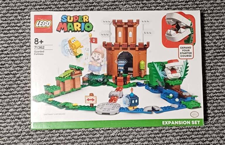 Lego Super Mario Guarded Fortress Unopened
