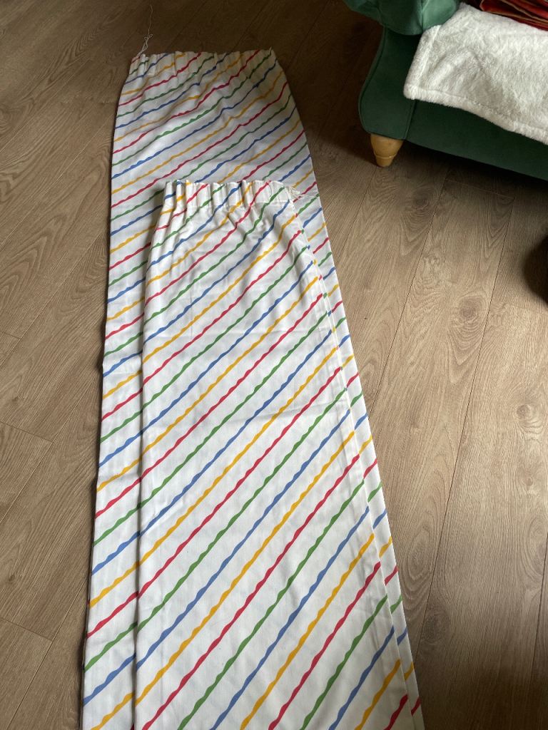 Colourful curtains 