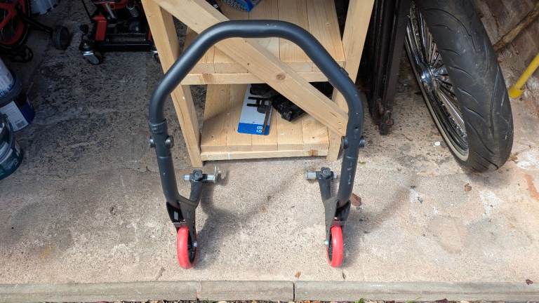 BikeTek Premium Paddock Stand Rear Wheel