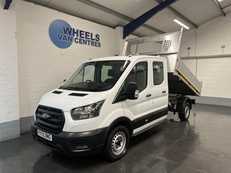 2022 Ford Transit 2.0 350 EcoBlue Leader Tipper Double Cab 4dr Diesel Manual FWD L3 Euro 6 (s Tip...