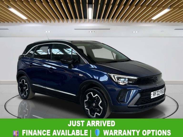 2022 Vauxhall Crossland 1.2 Turbo Ultimate SUV 5dr Petrol Auto Euro 6 (s/s) (130 ps) HATCHBACK Pe...