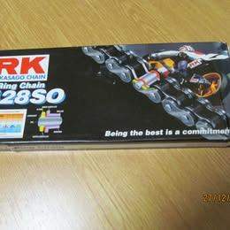 New boxed RK Takasago motorcycle drive chain, 428SO x 134 L