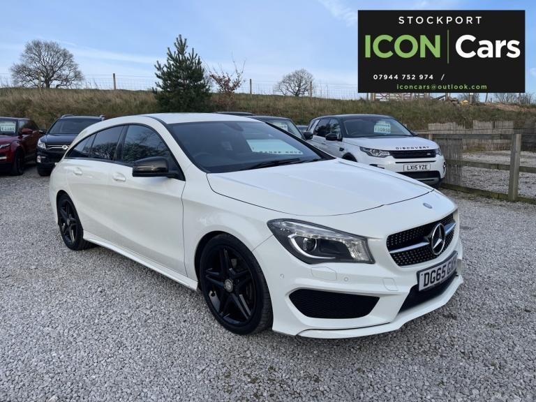 MERCEDES-BENZ CLA 1.6 CLA180 AMG Sport White Auto Petrol 2015