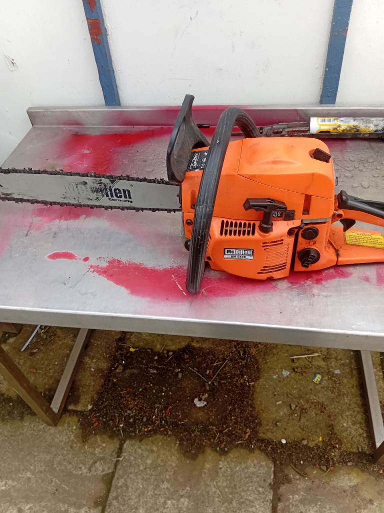 Mcdillen german power saw 22 in bar can see working