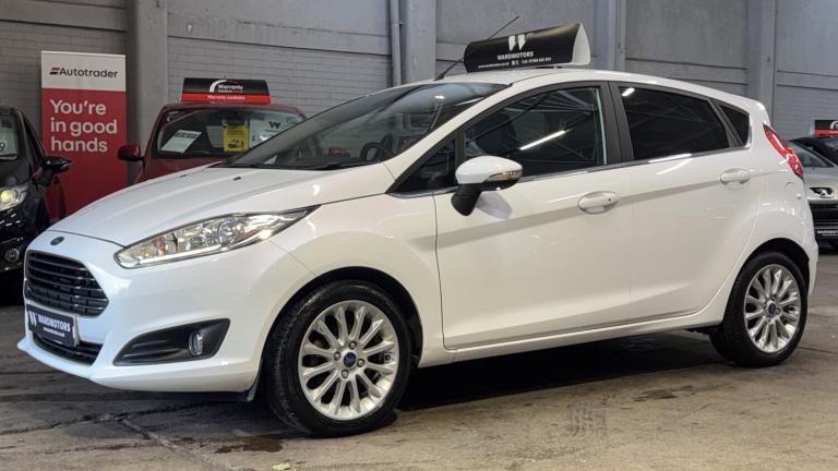 FORD FIESTA 1.0 T EcoBoost Titanium X White 5dr LOW TAX+10 STAMPS+HEATEDSEATS
