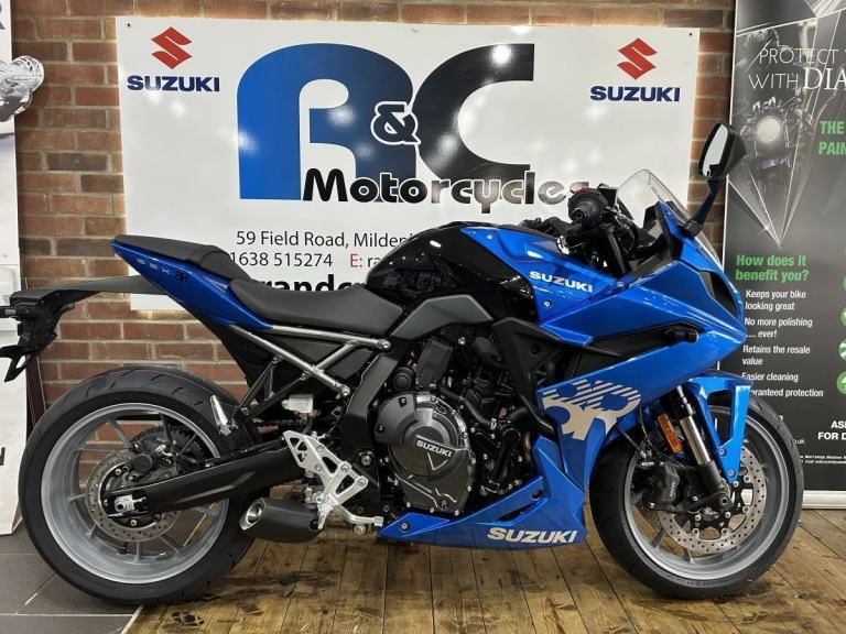 Suzuki GSX-8R Sports Bike in Triton Blue