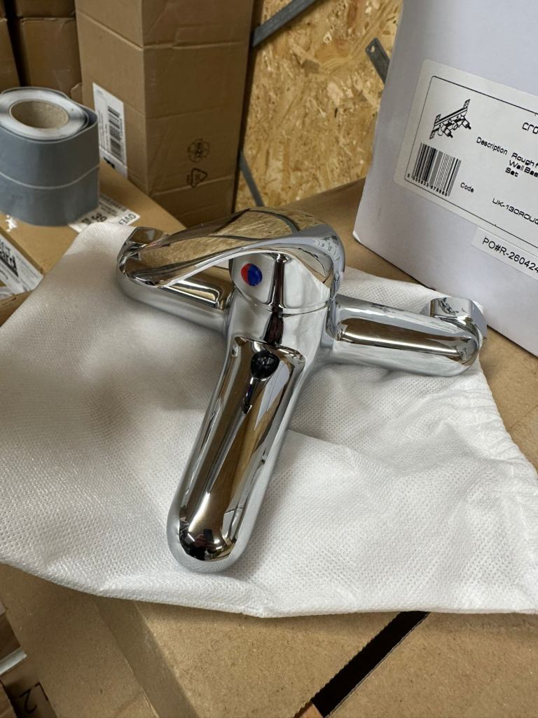 Edens Bath Filler Chrome