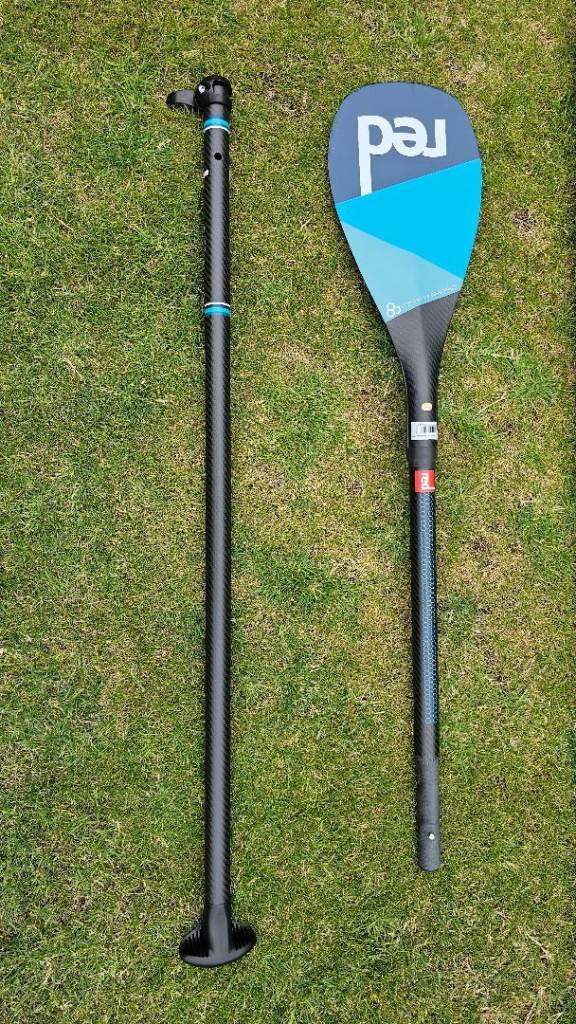 New Carbon 100 SUP Paddleboard Paddle with Case