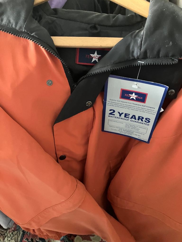 Waterproof xl golf jacket