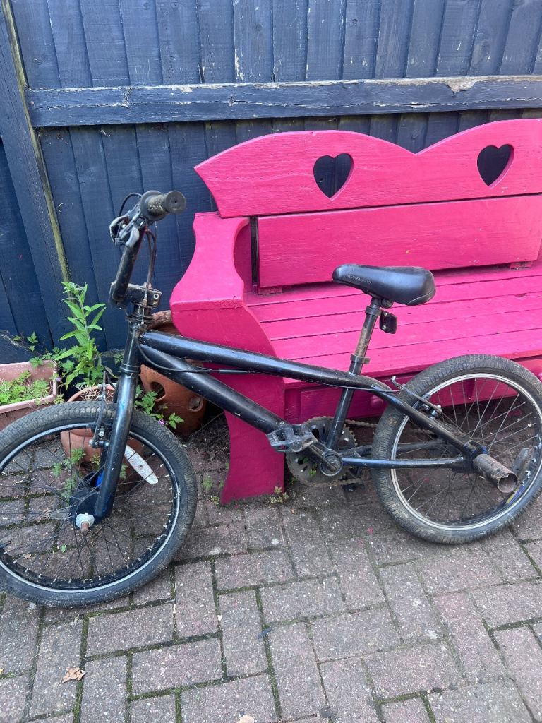 Kids Black BMX Bike – Fair Condition 15”wheels 