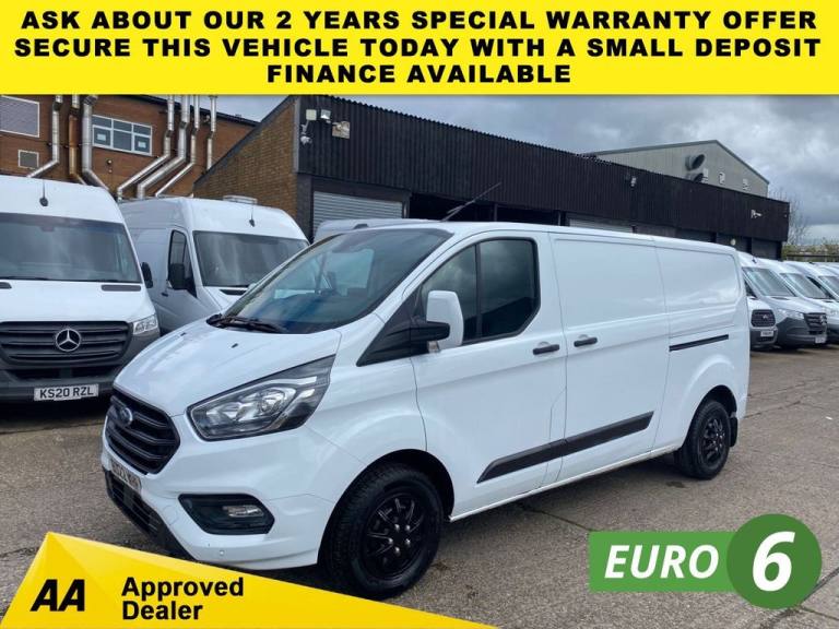 2022 22 FORD TRANSIT CUSTOM 2.0 TDCI T300 TREND ECOBLUE L2 H1 LWB LOW ROOF. 130B