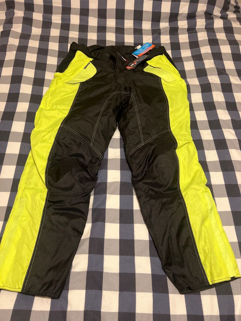 Motorbike waterproof trousers