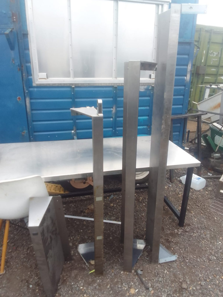 Catering equipment commercial stainless steel shelving racks stands kitchen restaurant items 