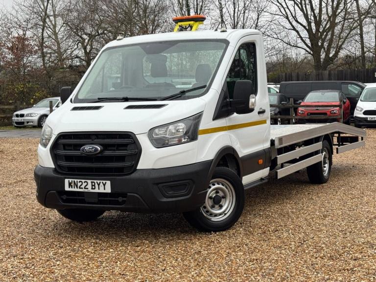 2022 Ford Transit 2.0 350 EcoBlue HD Leader RWD L4 Euro 6 (s/s) 2dr (DRW) Vehicle Transporter Die...