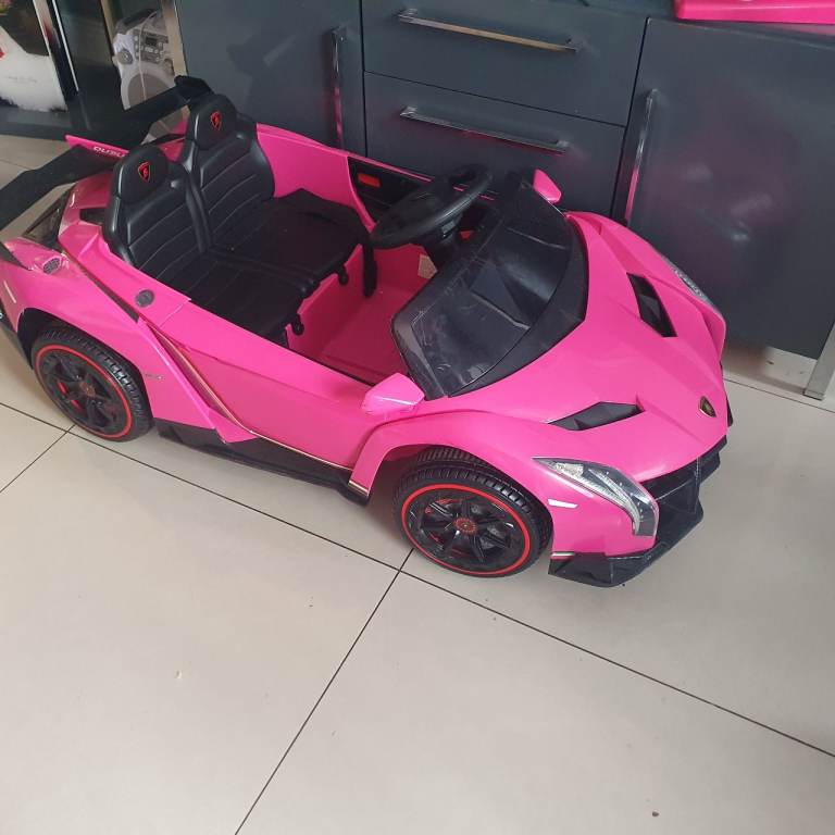 Electric car pink