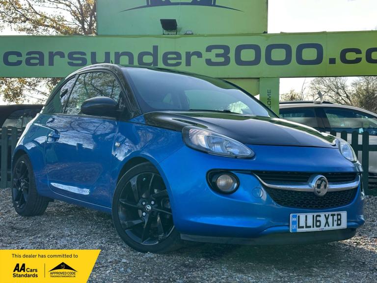 2016 Vauxhall ADAM 1.2 Adam Energised 3dr Hatchback Petrol Manual