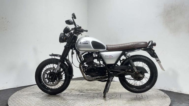 Bullit  Hunt 2016 18K CAFE RACER LEARNER LEGAL PROJECT BIKE 125CC