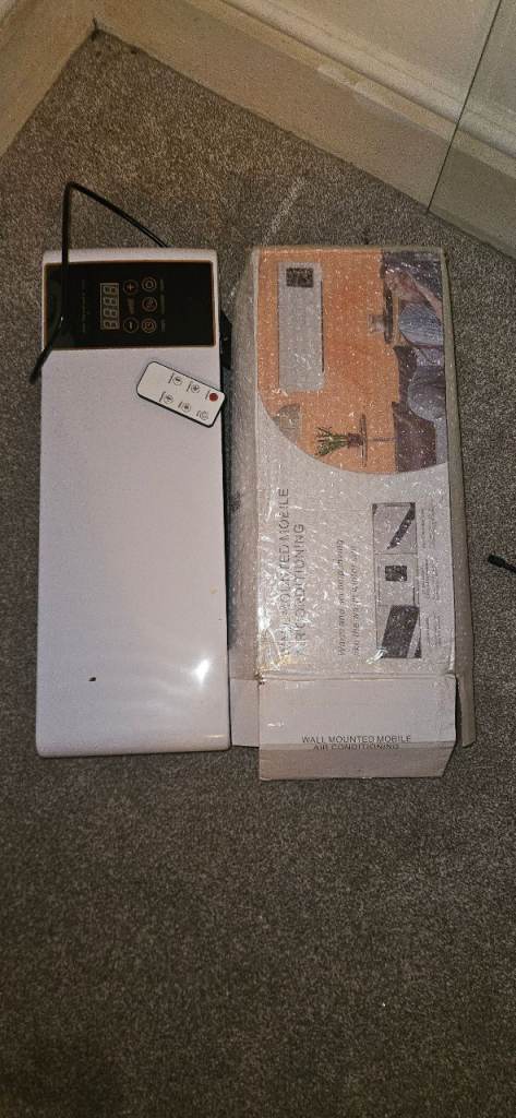 ENGO Electric Heater - White, Remote Control, NEW!