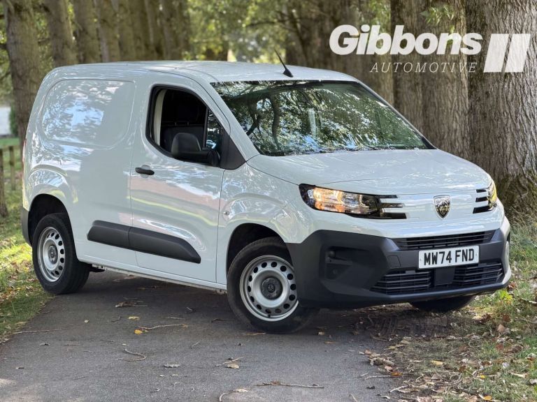 2024 Peugeot Partner 1.5 Partner Professional L1 BHDi 5dr Panel Van Diesel Manual