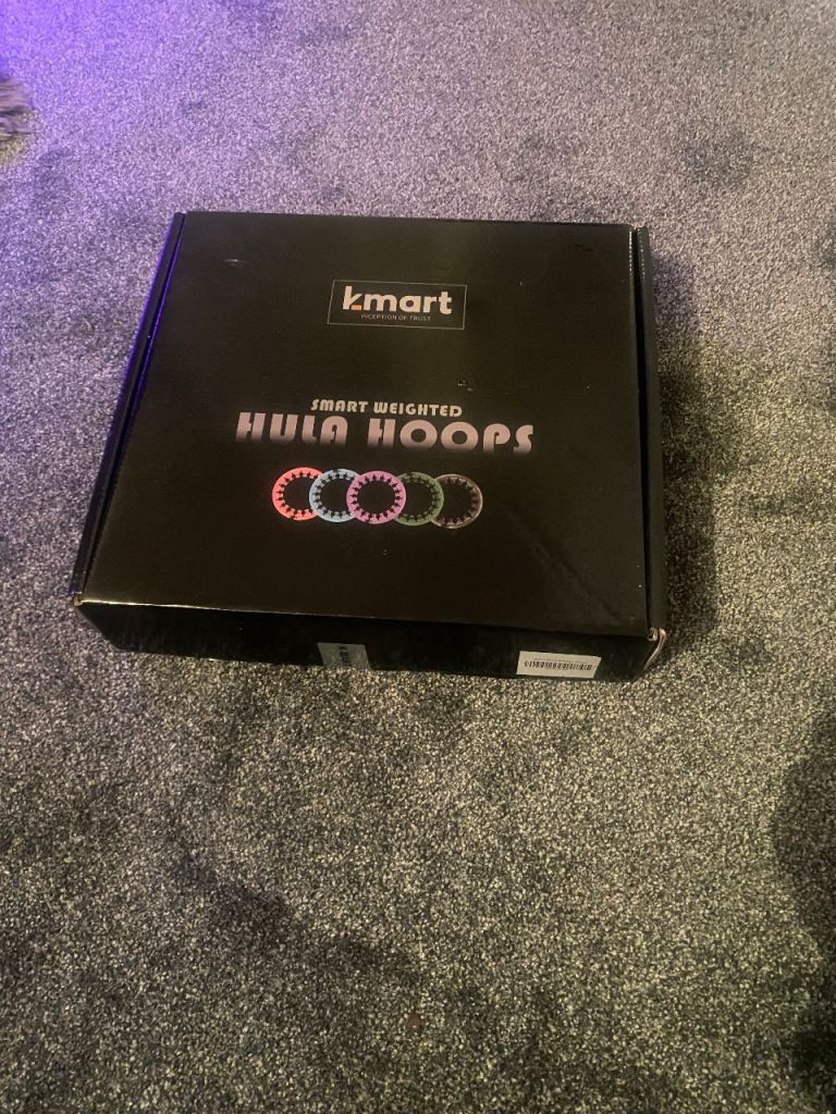 Kmart Smart Weighted Hula Hoops - Brand New in Box