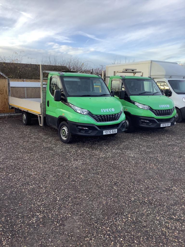 2020 Iveco Daily 2.3 pickup LWB drop side  tail lift automatic  CHASSIS CAB Diesel Automatic
