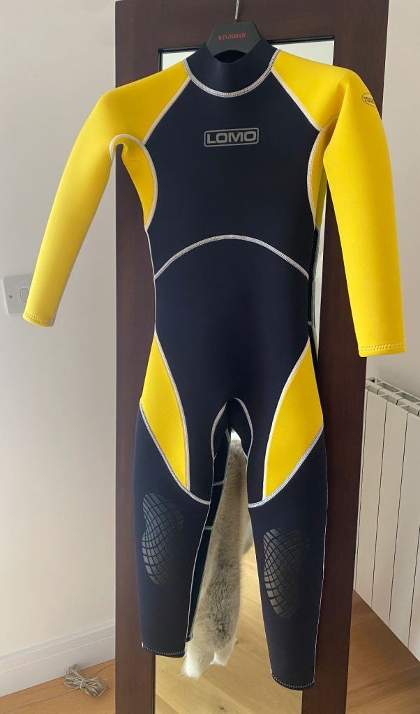 Lomo Tempest Children’s Wetsuit 3mm - yellow and black 