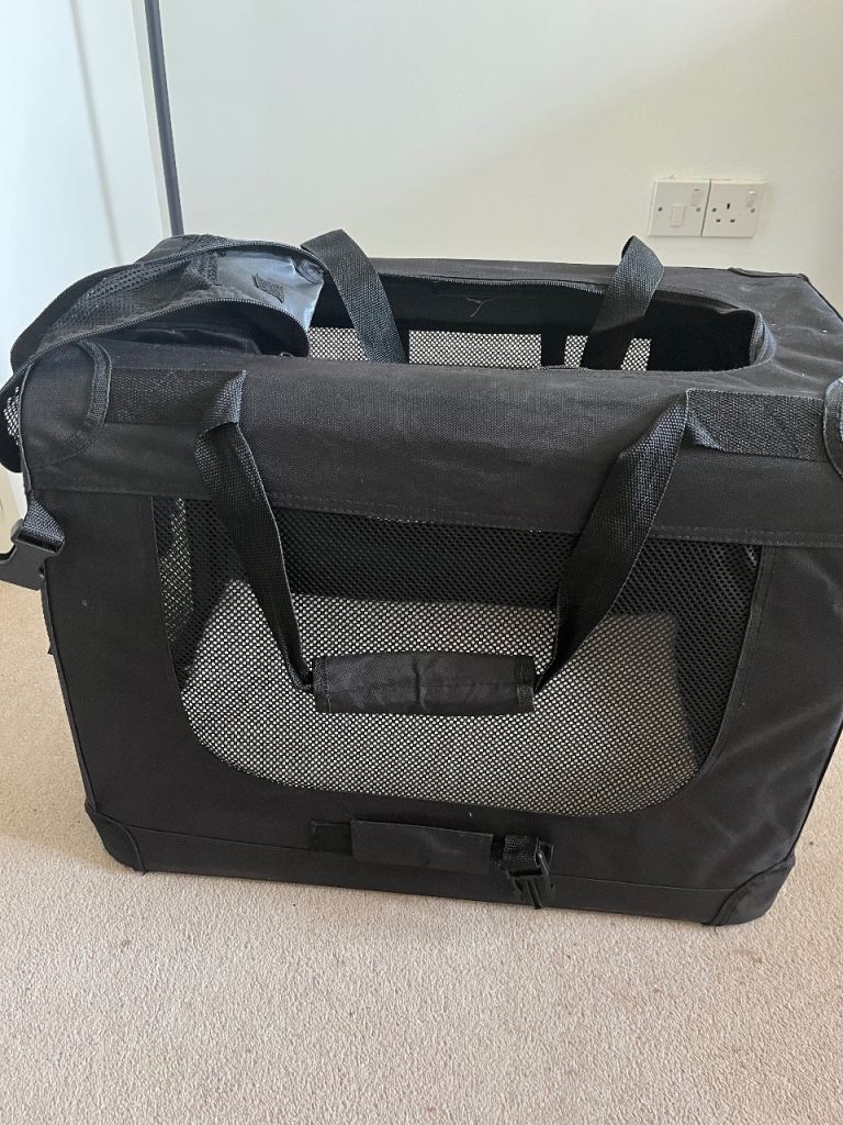 HugglePets Fabric Crate Pet Carrier