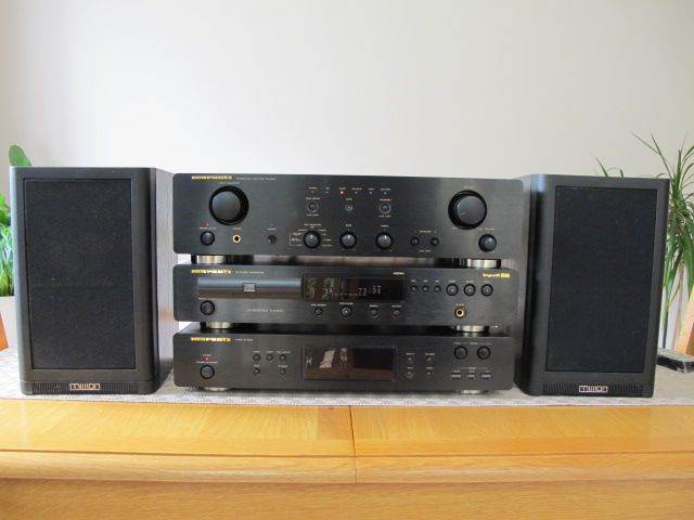 MARANTZ HIFI WITH MISSION SPEAKERS