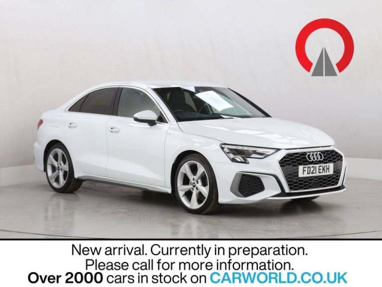 2021 Audi A3 35 TFSI S Line 4dr S Tronic SALOON PETROL Automatic