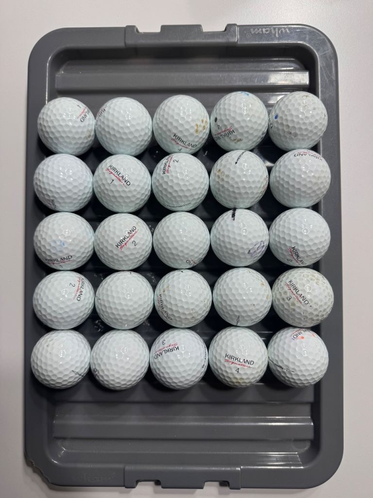 Kirkland Performance+ x25 Grade B/C golf balls