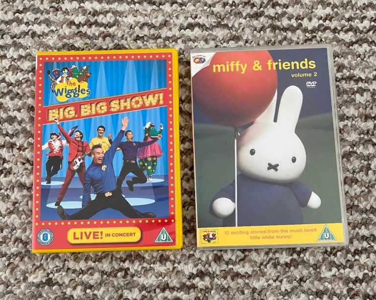 DVDs The Wiggles Big, Big Show and Miffy & Friends