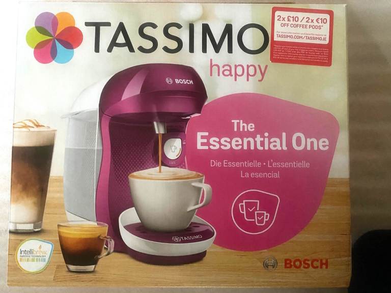 image for Bosch Tassimo 'Happy' Pod Coffee Machine - As New Condition!