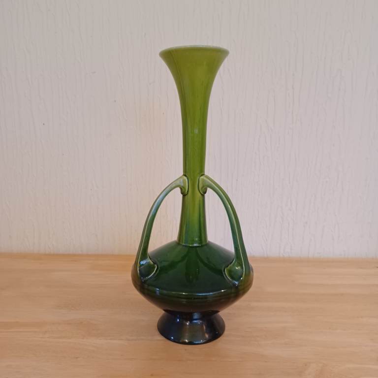 Bretby Art Pottery Trumpet Vase